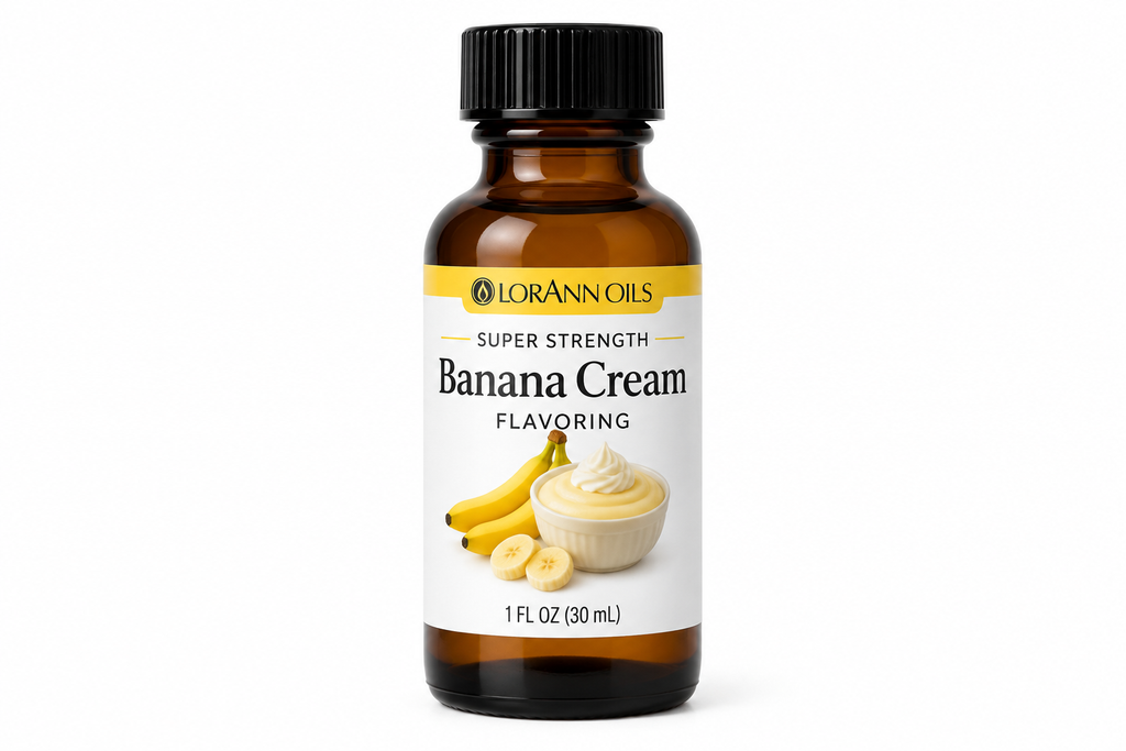 LorAnn Banana Cream Super Strength Flavoring 30 g bottle