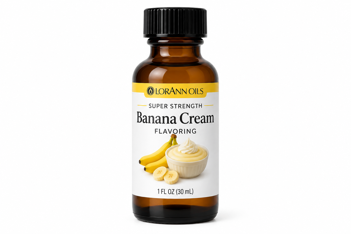 LorAnn Banana Cream Super Strength Flavoring 30 g bottle
