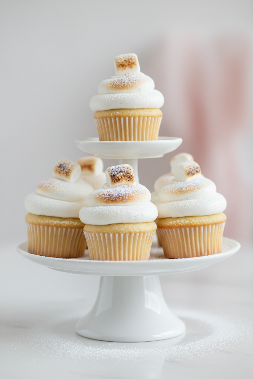 Marshmallow Cupcakes