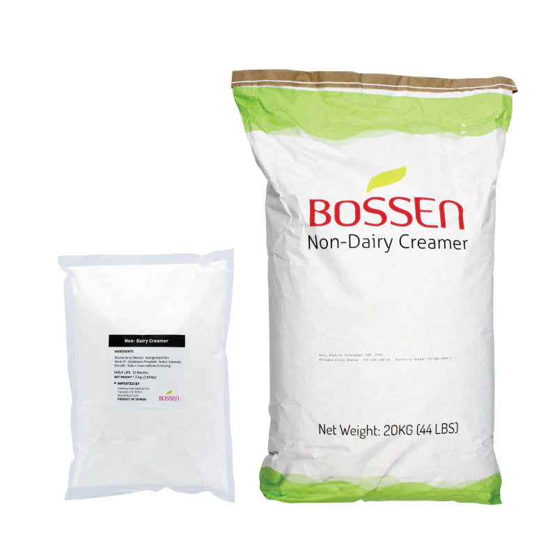 Bossen Premium Non-Dairy Creamer | Bubble Tea Creamer Powder | Bag & Case | Fun Foods Canada