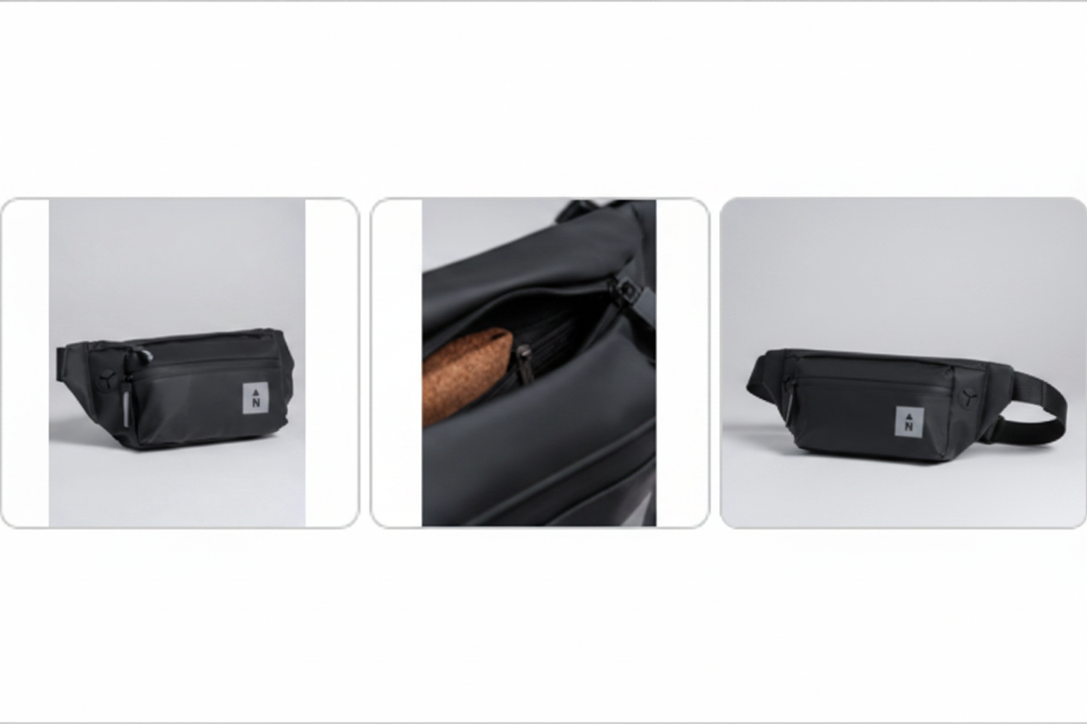 Northbound Gear Water-Resistant Waist Pack – 3 image composite