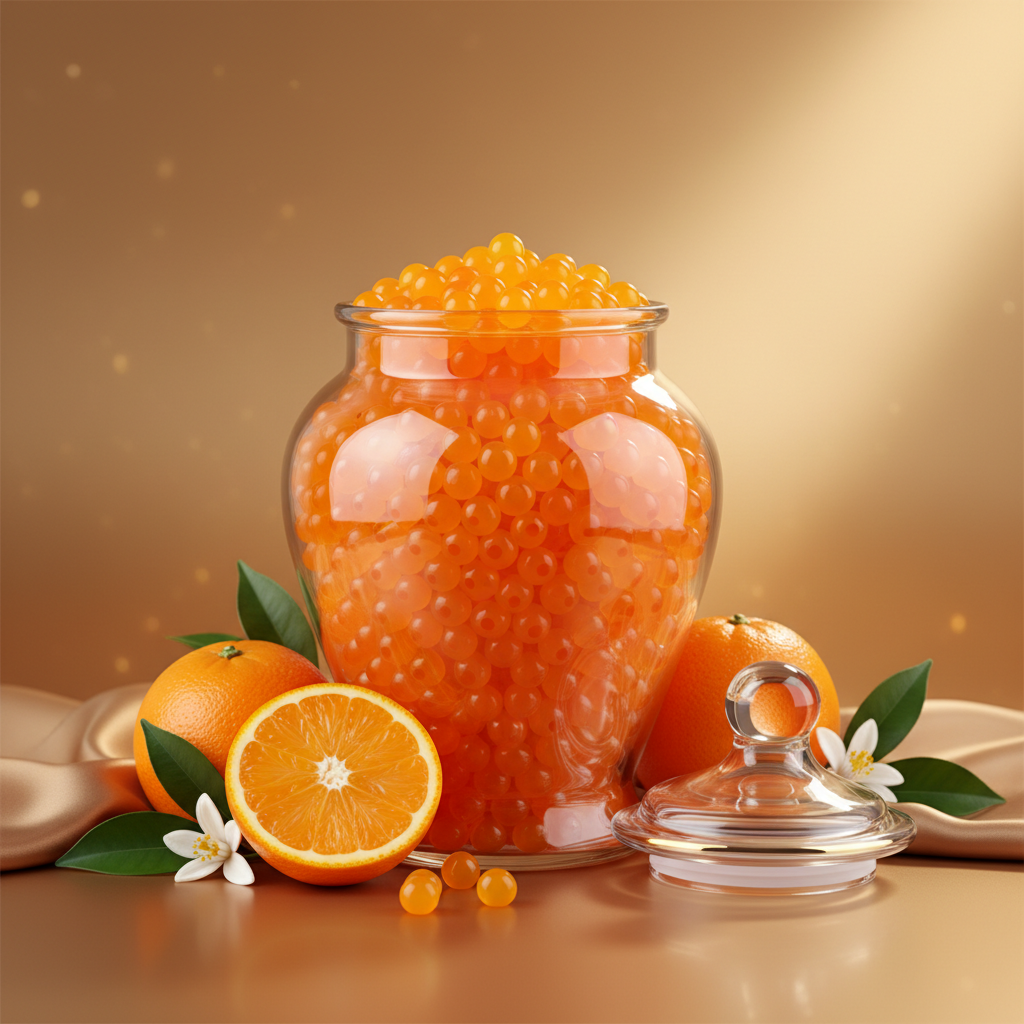 Orange Boba Classy Jar