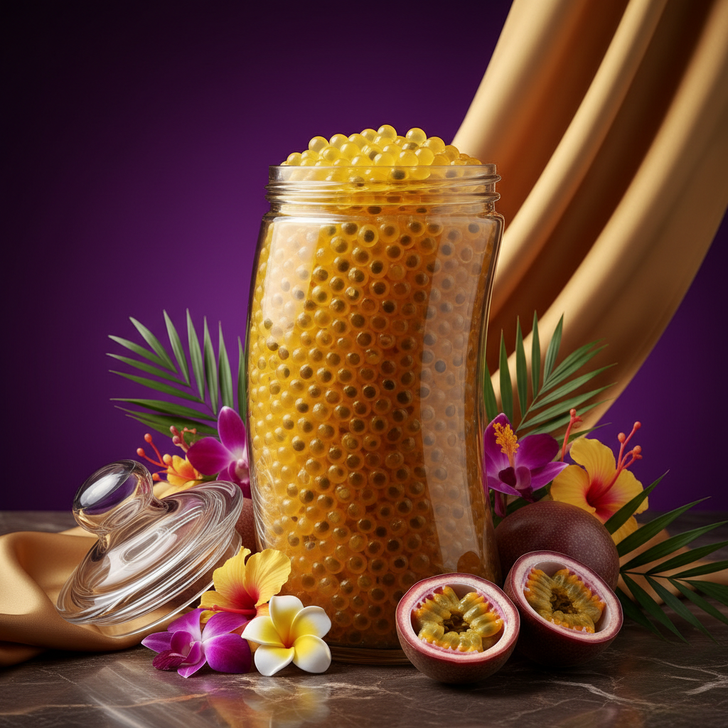 Passionfruit Boba Classy Jar