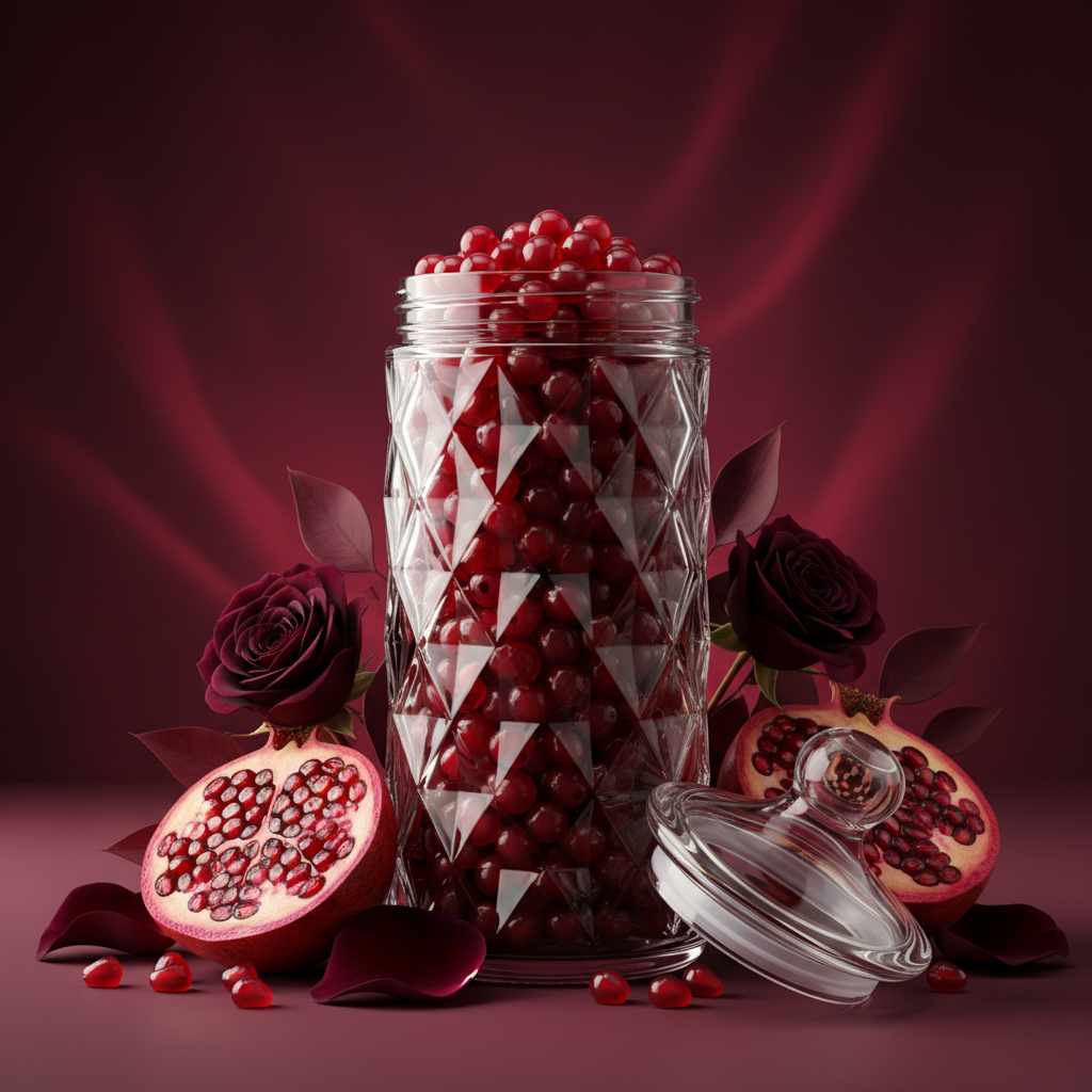 Pomegranate Boba Classy Jar