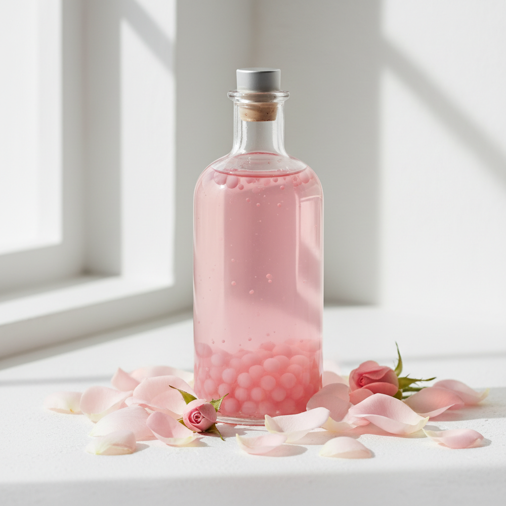 Rose Bubble Tea Syrup Product Image