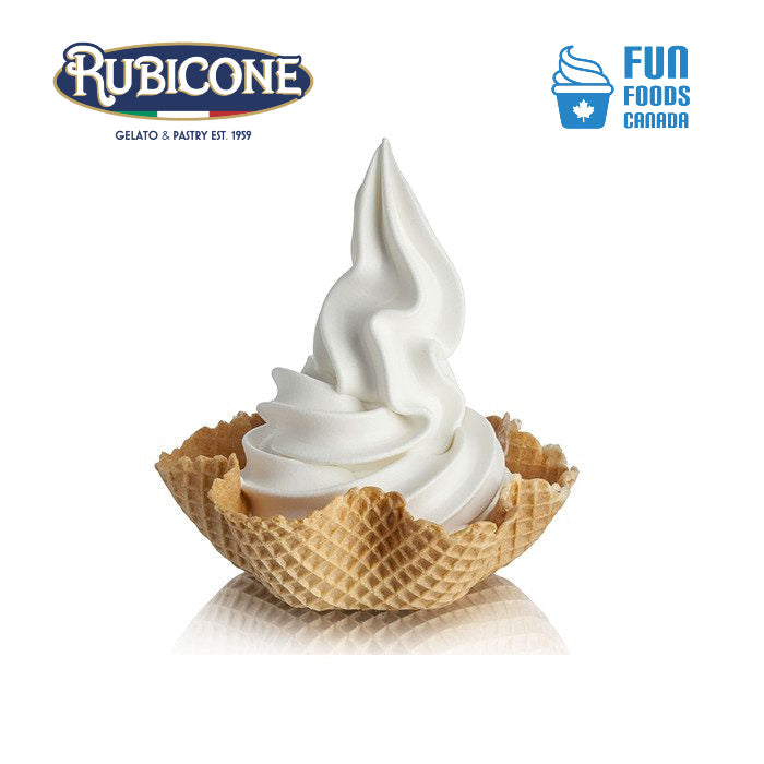 Premium Soft Serve Frozen Yogurt Mix - Complete Ready Base - Case of 8 x 1.8 KG bags - Rubicone Canada - Ships Free Within Canada on Orders Above CAD $199