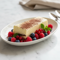 Rubicone Pan Dessert — Plated Semifreddo