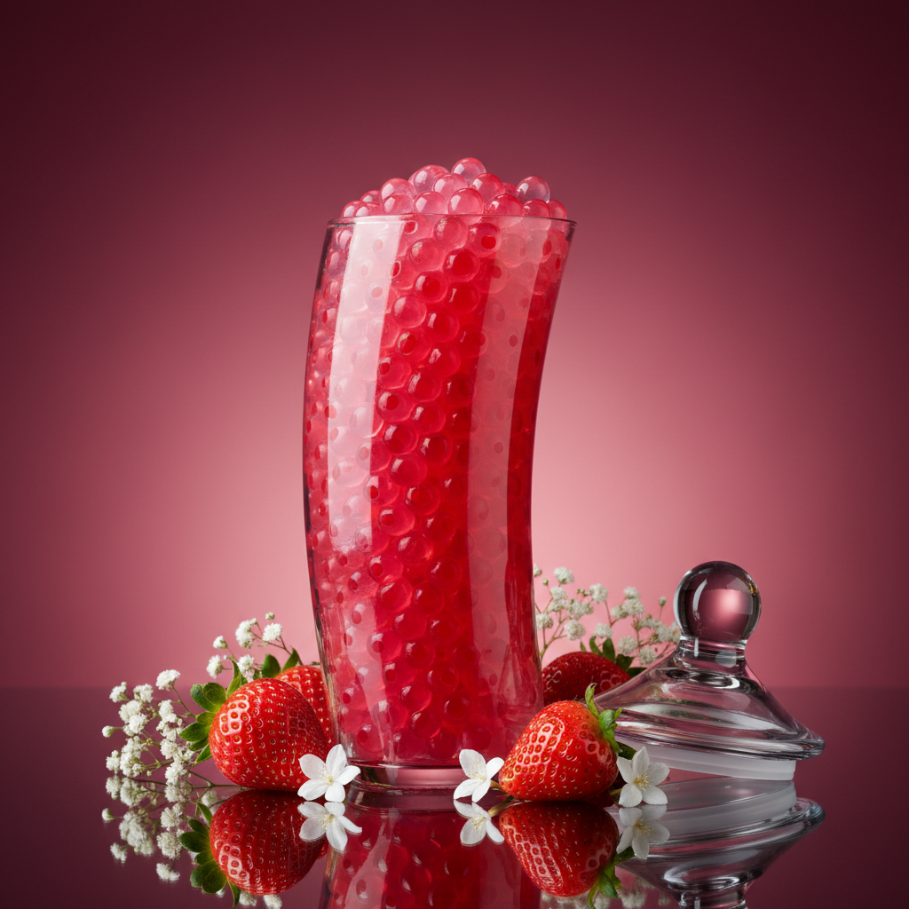 Strawberry Boba Classy Jar