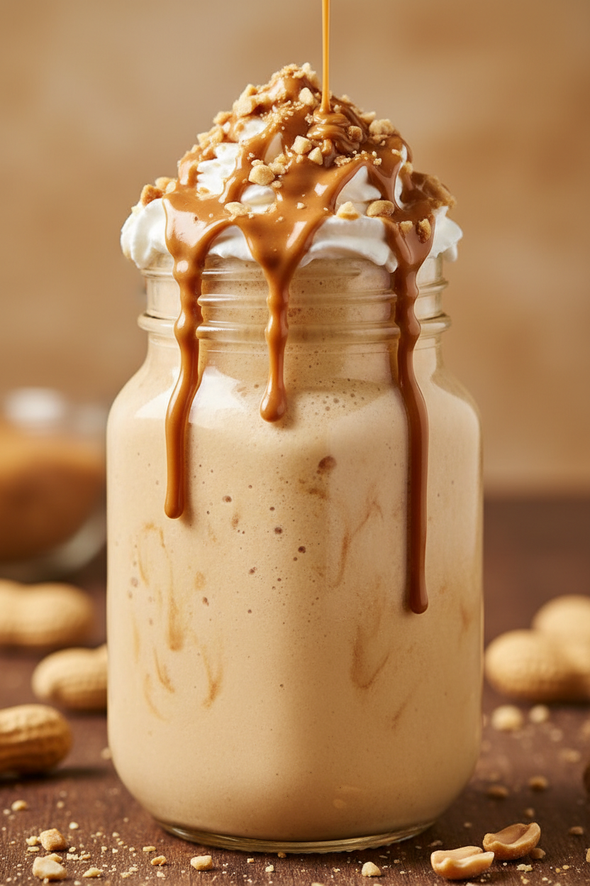 Texas PB Milkshake