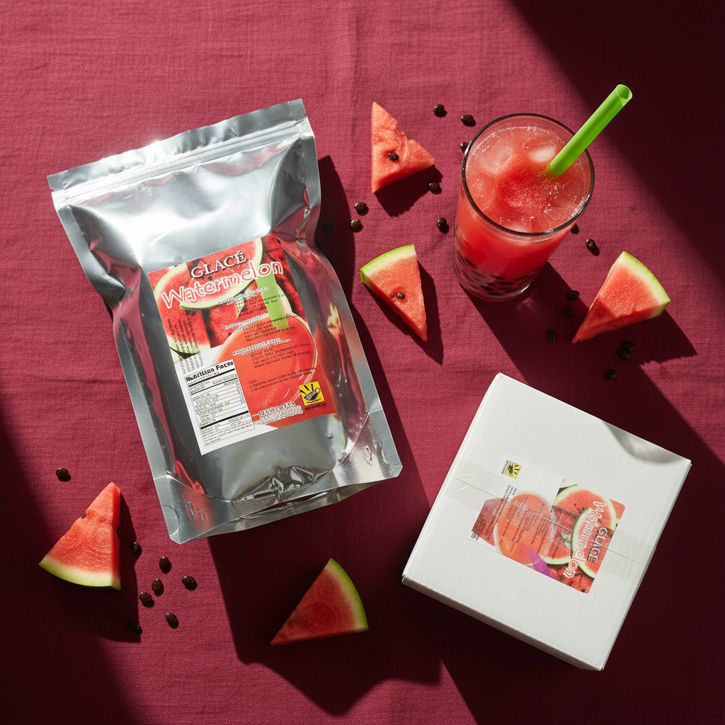 Watermelon Flat Lay - Bag & Case