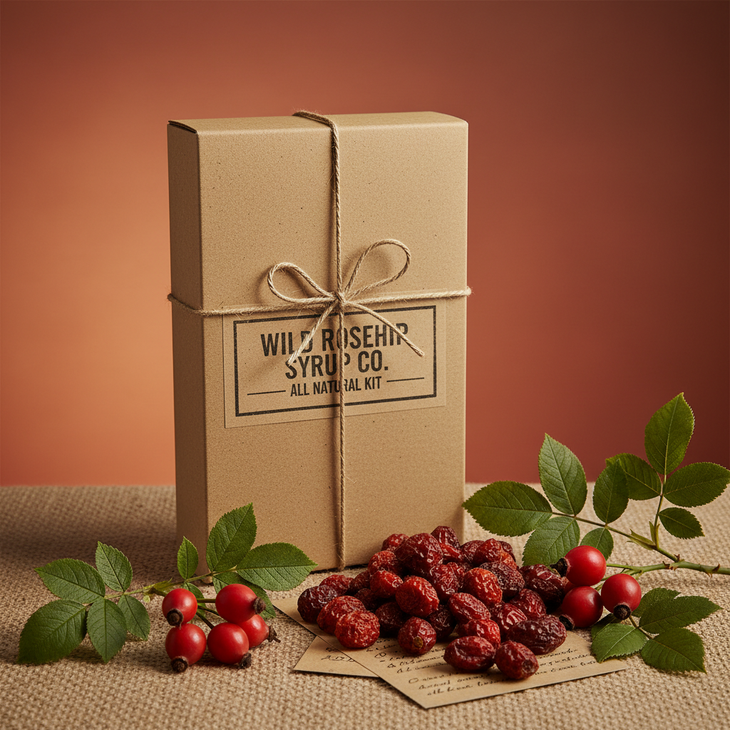 Wild Rosehip Syrup Kit Hero